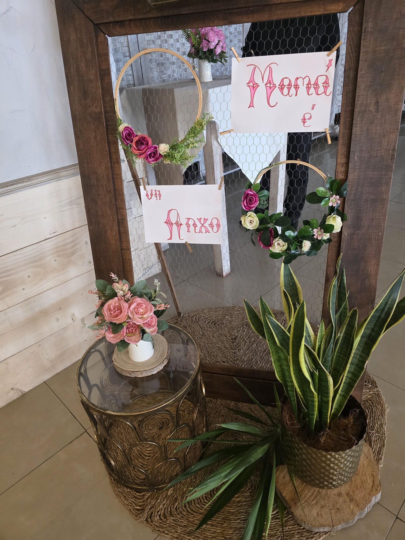 Recuncho floral para celebración