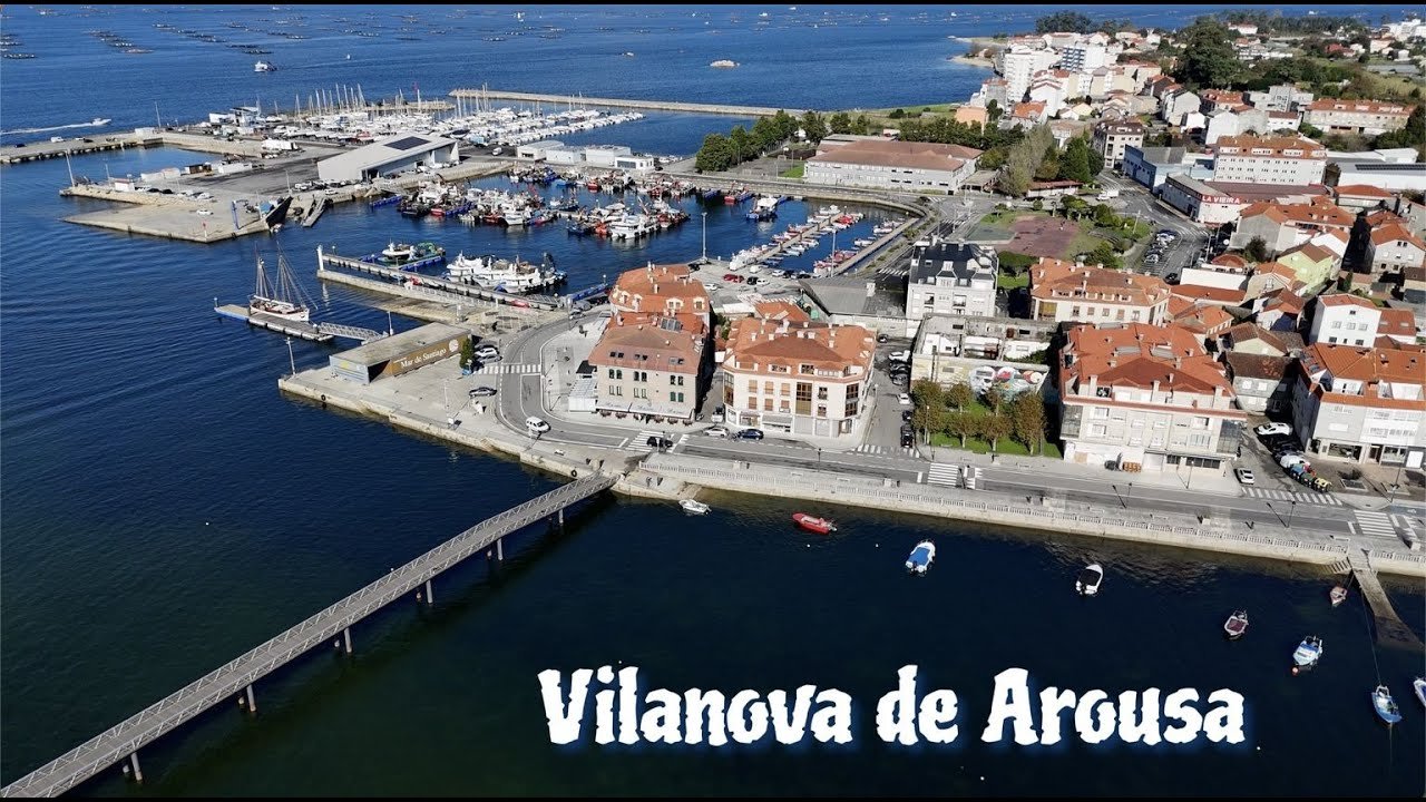 Port of Vilanova de Arousa in Rías Baixas