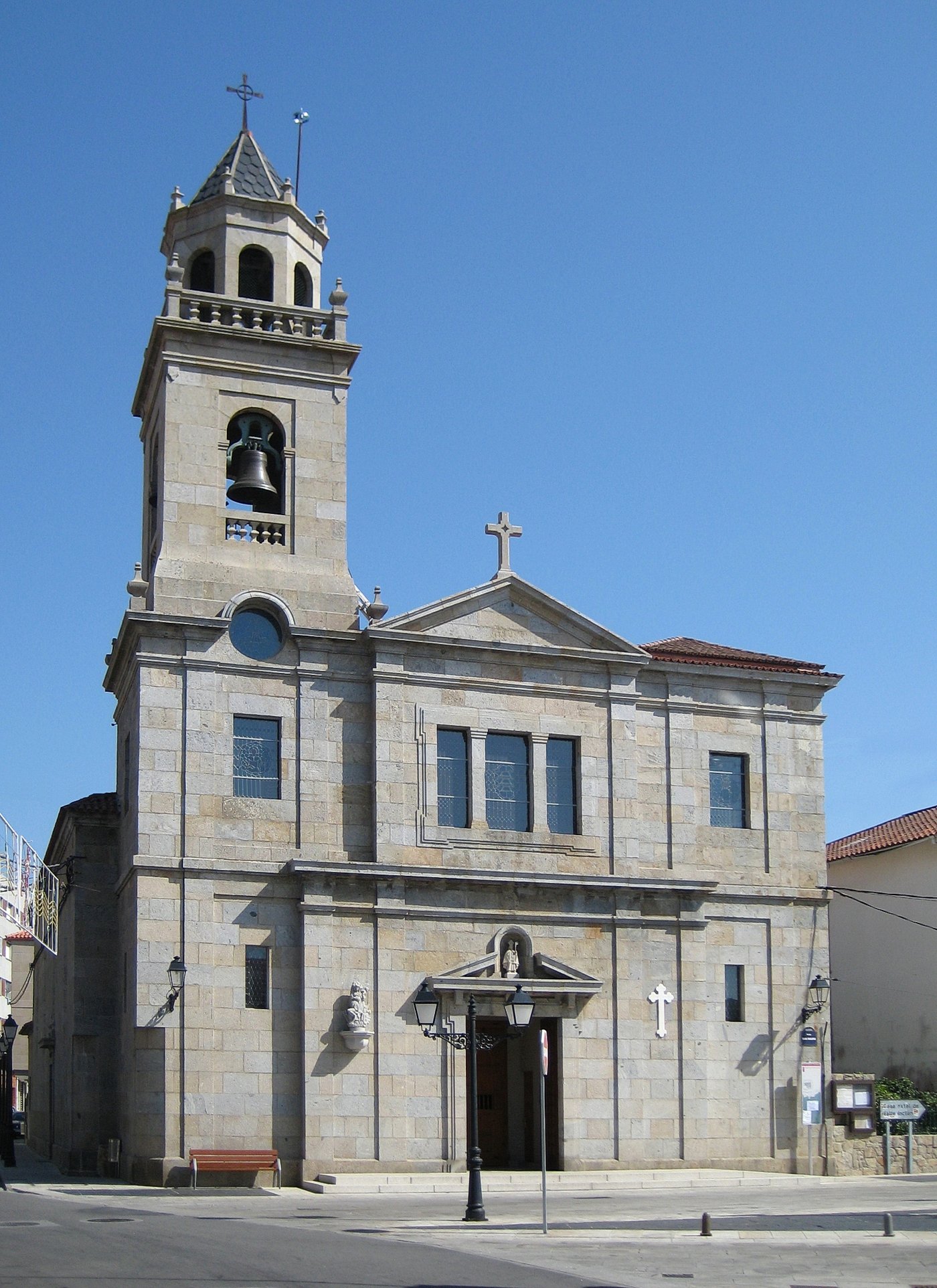 Panoramic view of Vilanova de Arousa